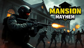 Captura de Tela do Vídeo de Mansion Mayhem: Shooting Assault