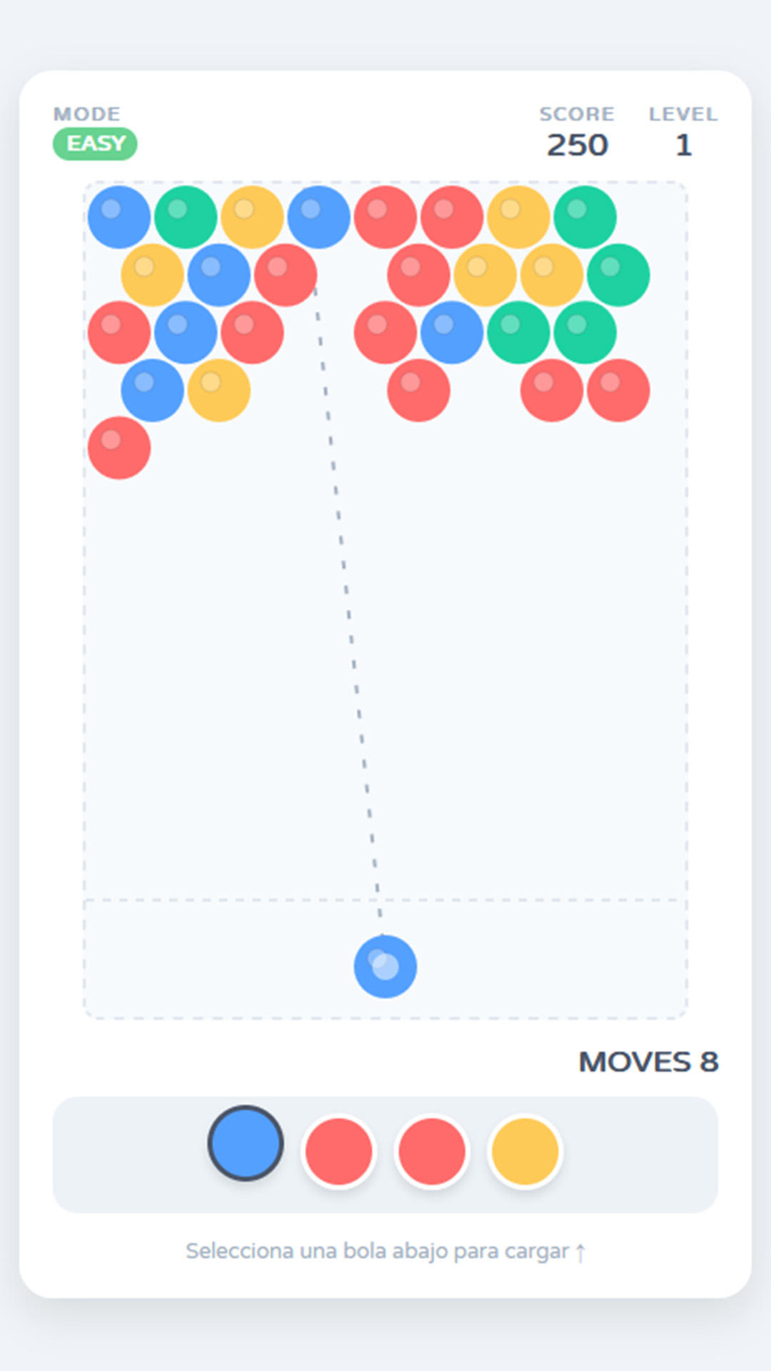 Bubble Color Mania Game Screenshot