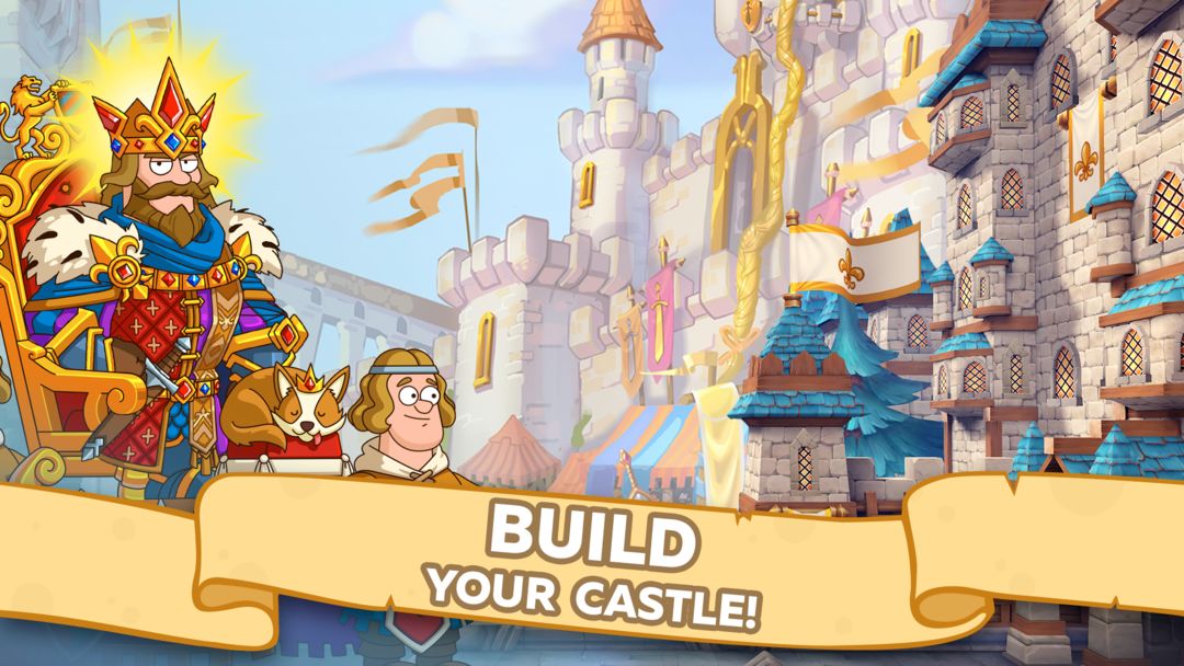 Hustle Castle: Medieval games ภาพหน้าจอเกม