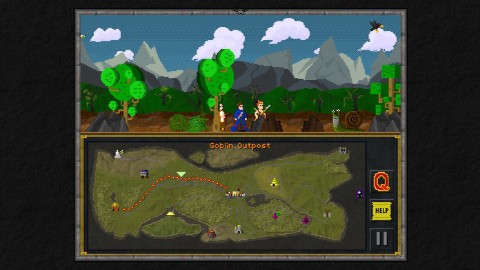Screenshot of Pixel Heroes: Byte & Magic