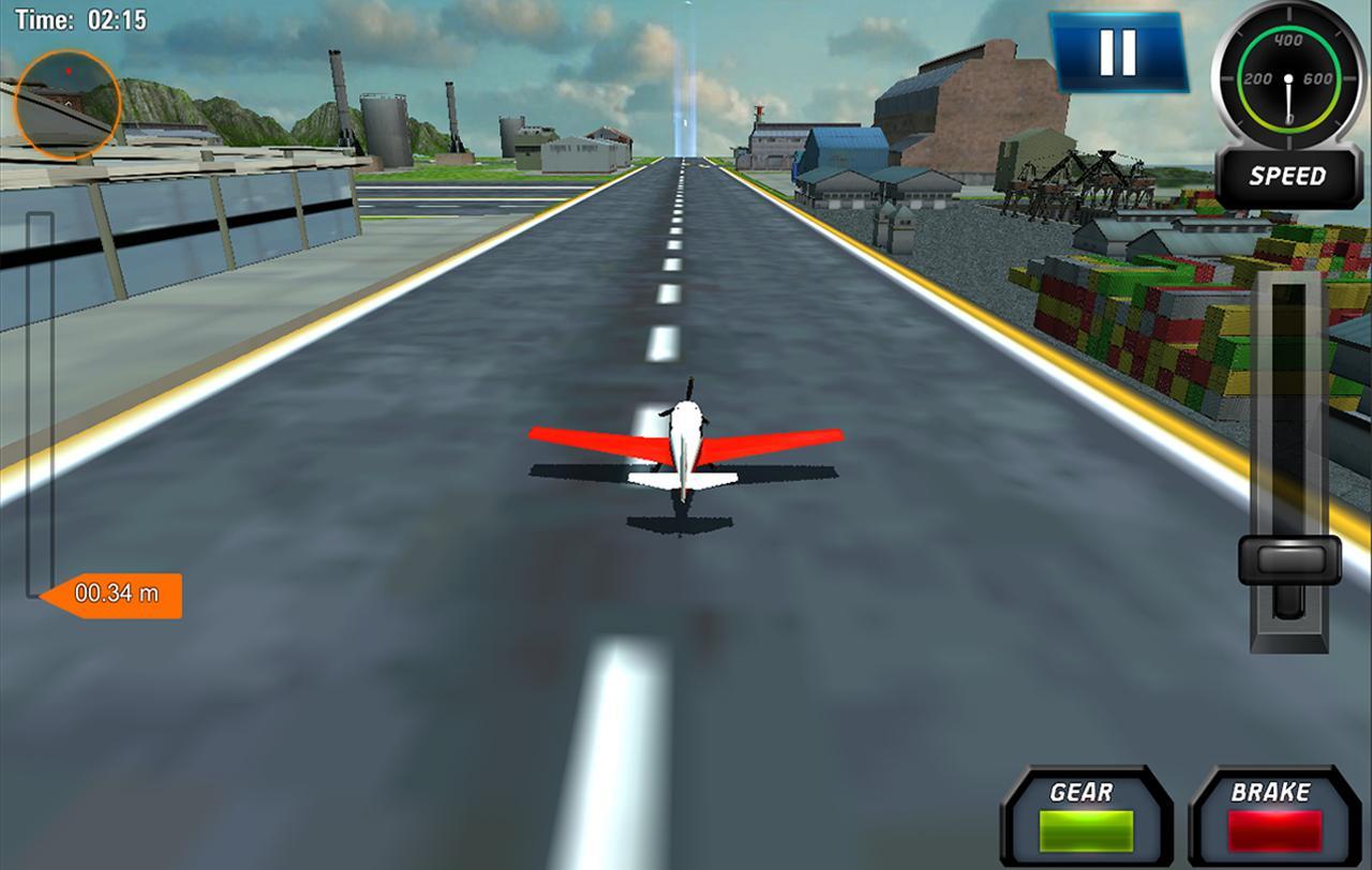 Airplane Flight Simulator 3d : Flying Simulator Game Screenshot