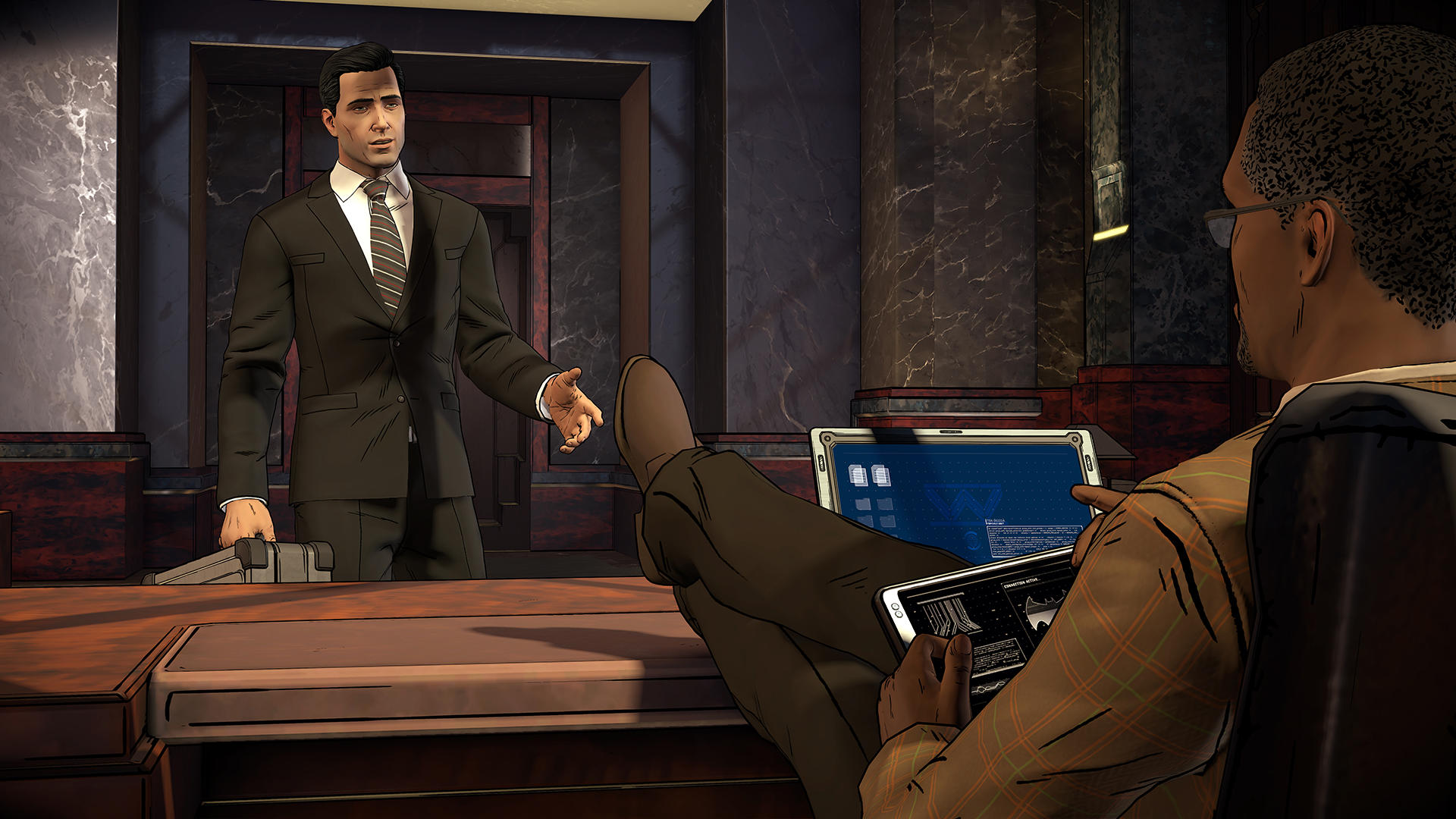Screenshot of Batman: The Enemy Within - The Telltale Series