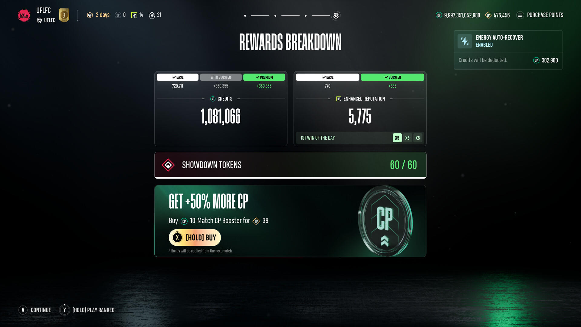 UFL™ Game Screenshot
