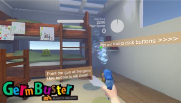 Cuplikan Layar Game GermBuster VR