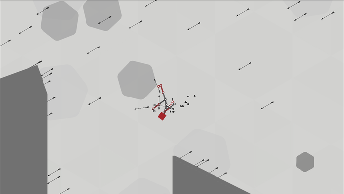 Screenshot of Stickman falling