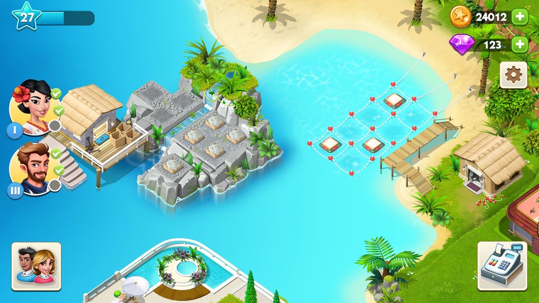 My Spa Resort: Grow & Build ภาพหน้าจอเกม