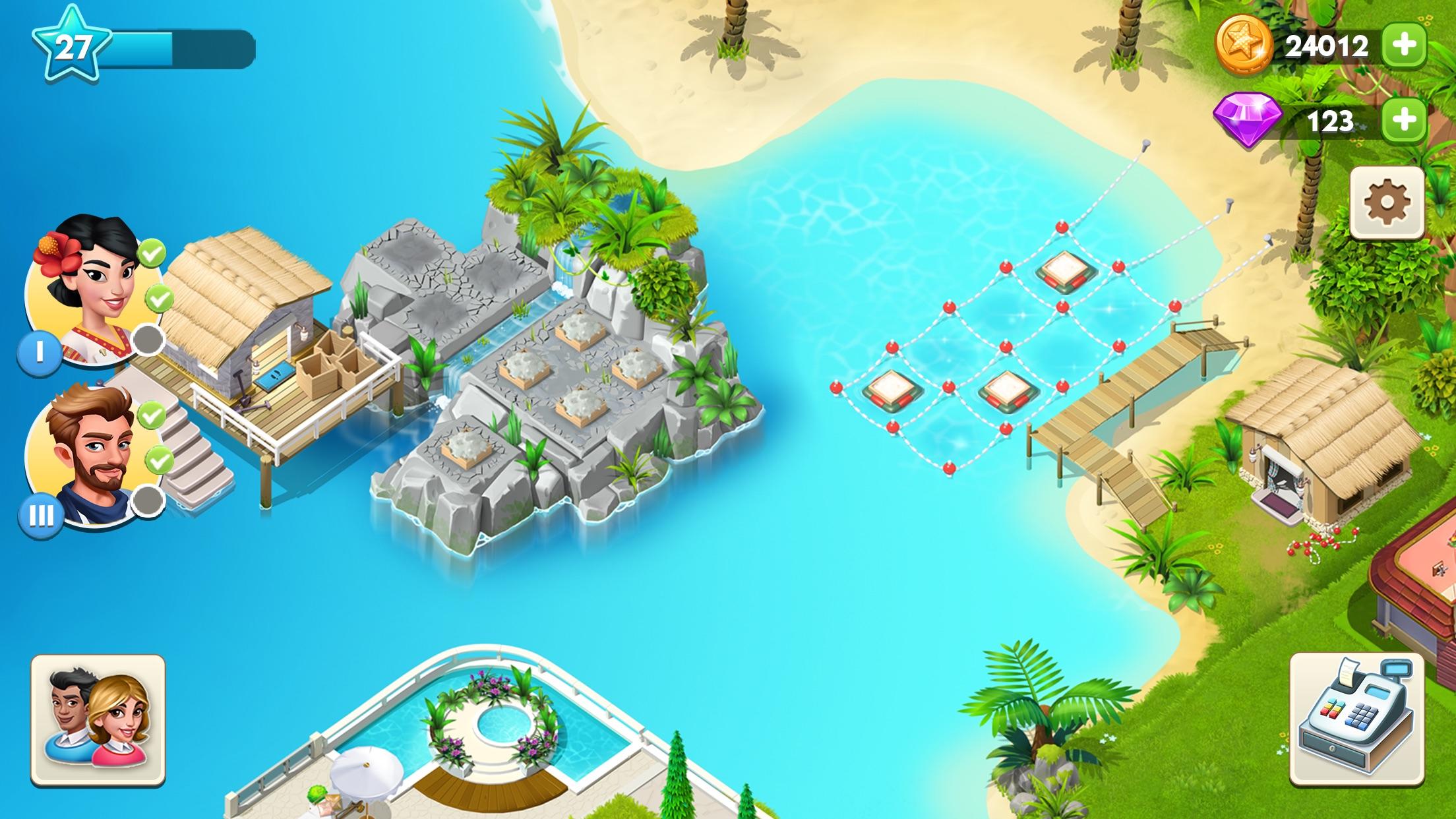 My Spa Resort: Grow & Build Game Screenshot