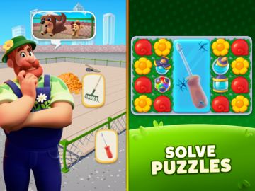 Bloom City Match Game Screenshot