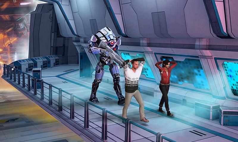 Sniper Robots Game Screenshot