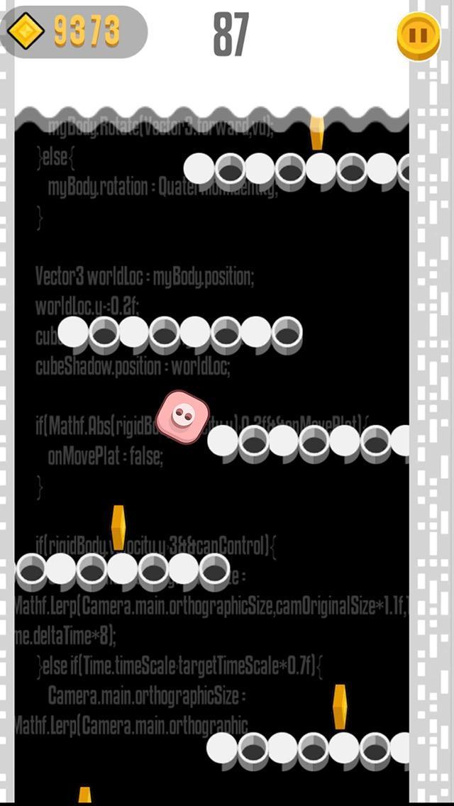 Captura de Tela do Jogo Jumping Cube