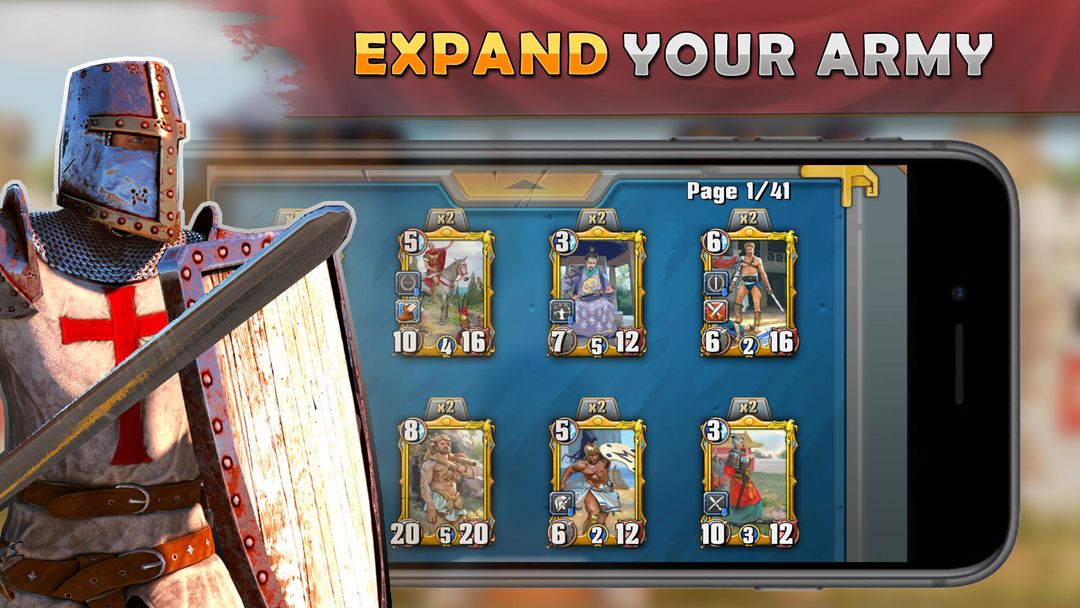 Screenshot of Heroes Empire: TCG