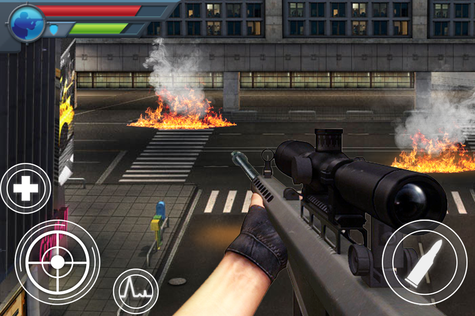 Screenshot of Sniper 3D - Counter terrorist - Gun shooter