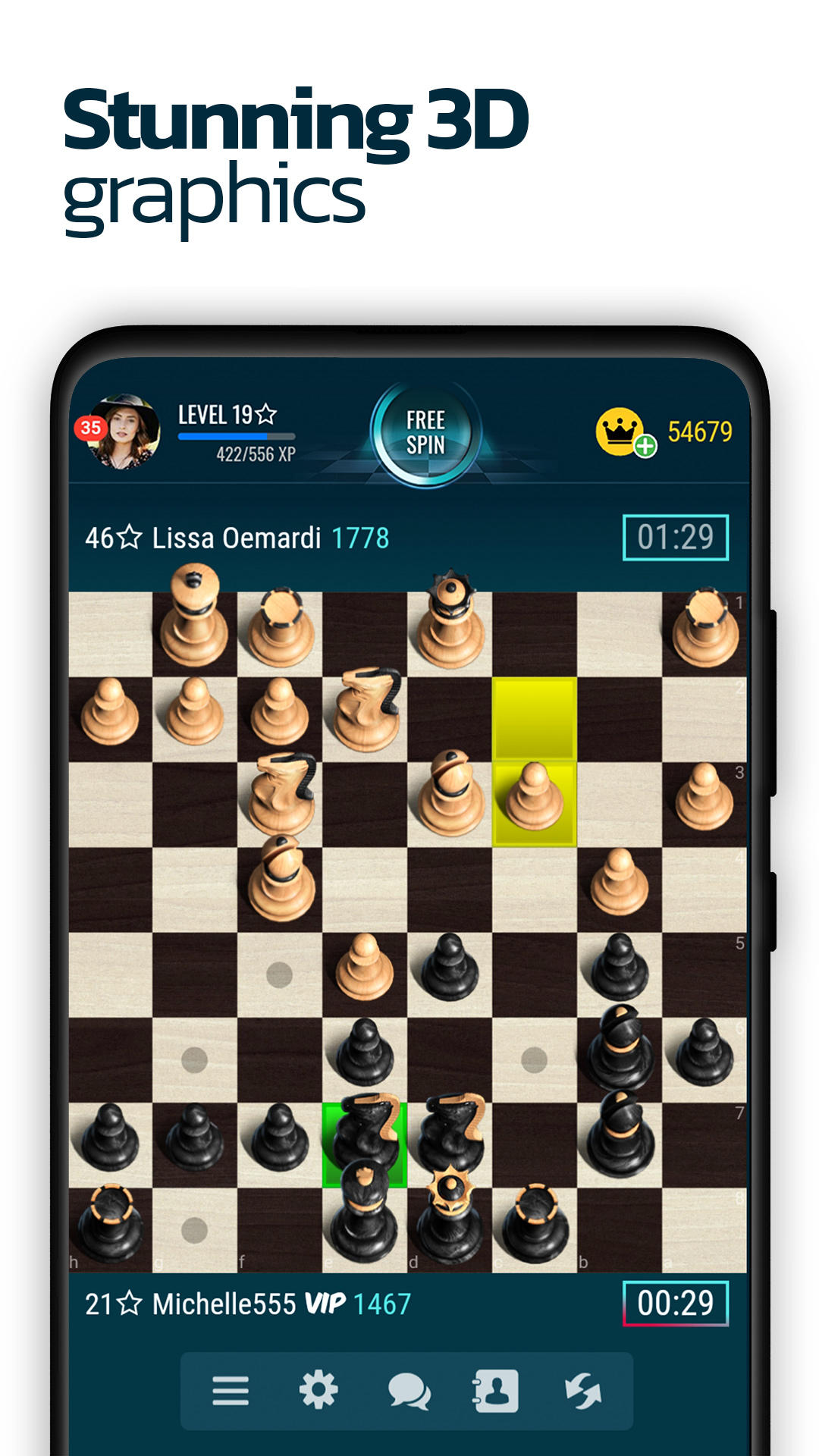 Screenshot 1 of cờ vua trực tuyến 5.7.3