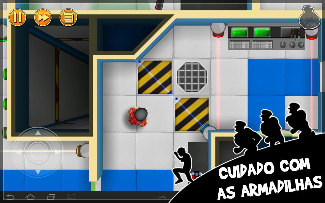 Captura de Tela do Jogo Robbery Bob - ladrão engraçado