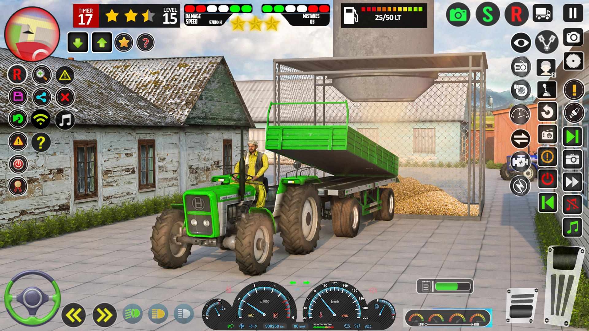 Jogo de fazenda de condução de trator versão móvel andróide iOS apk baixar  gratuitamente-TapTap