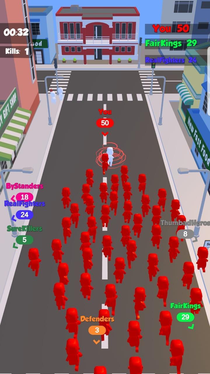 City Gang Crowd War 게임 스크린 샷