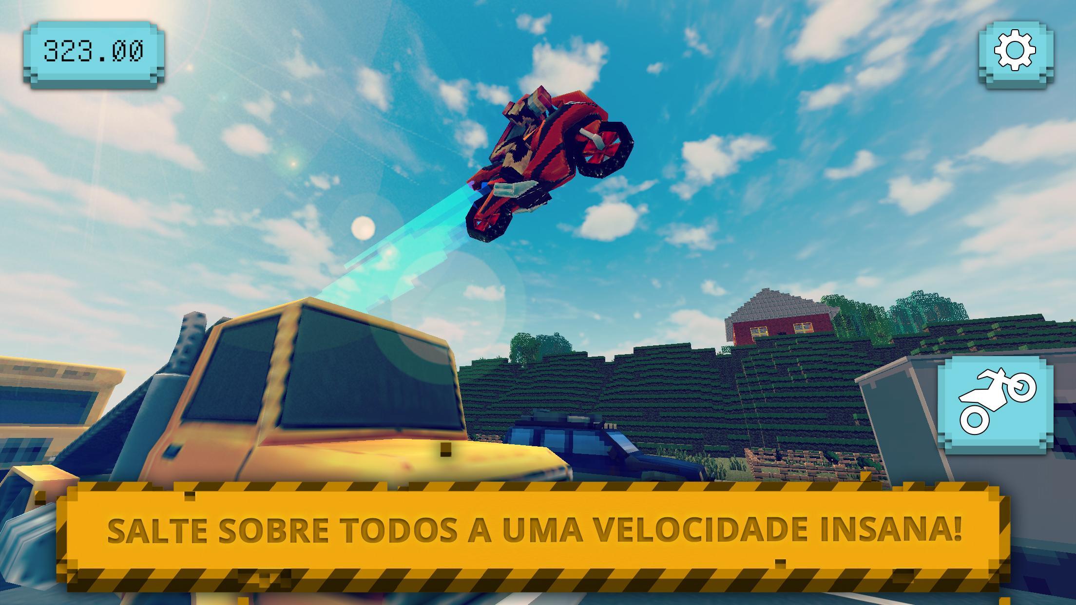 Captura de Tela do Jogo Motociclista: Na Estrada