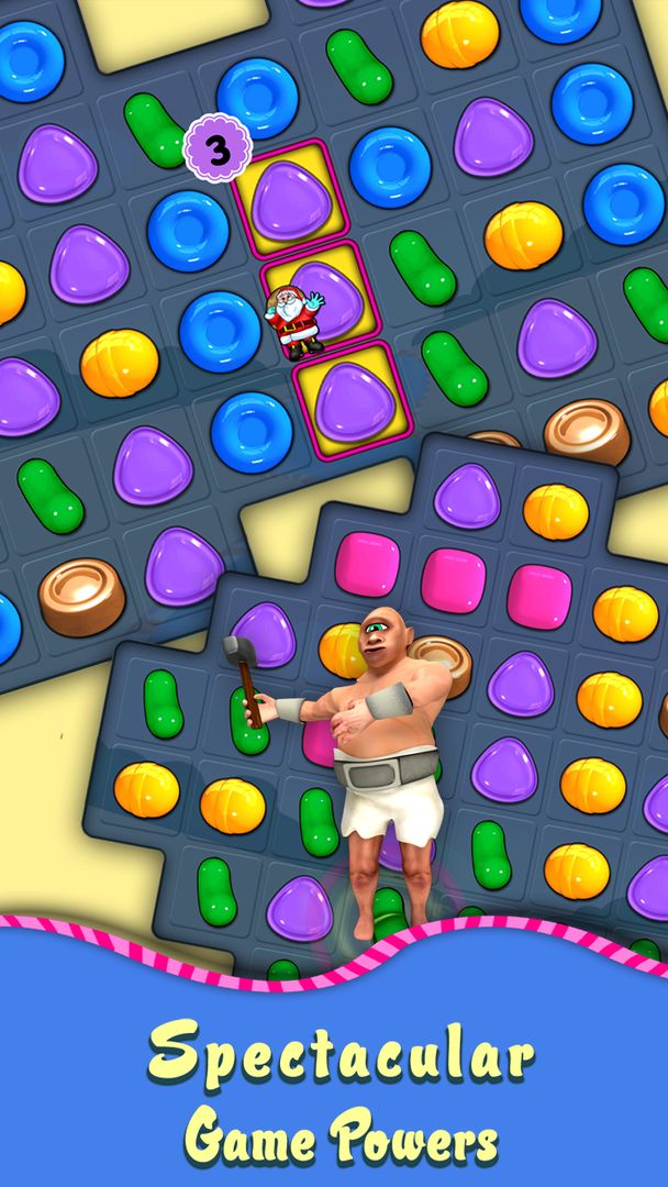 Swiped Candy Geo ภาพหน้าจอเกม