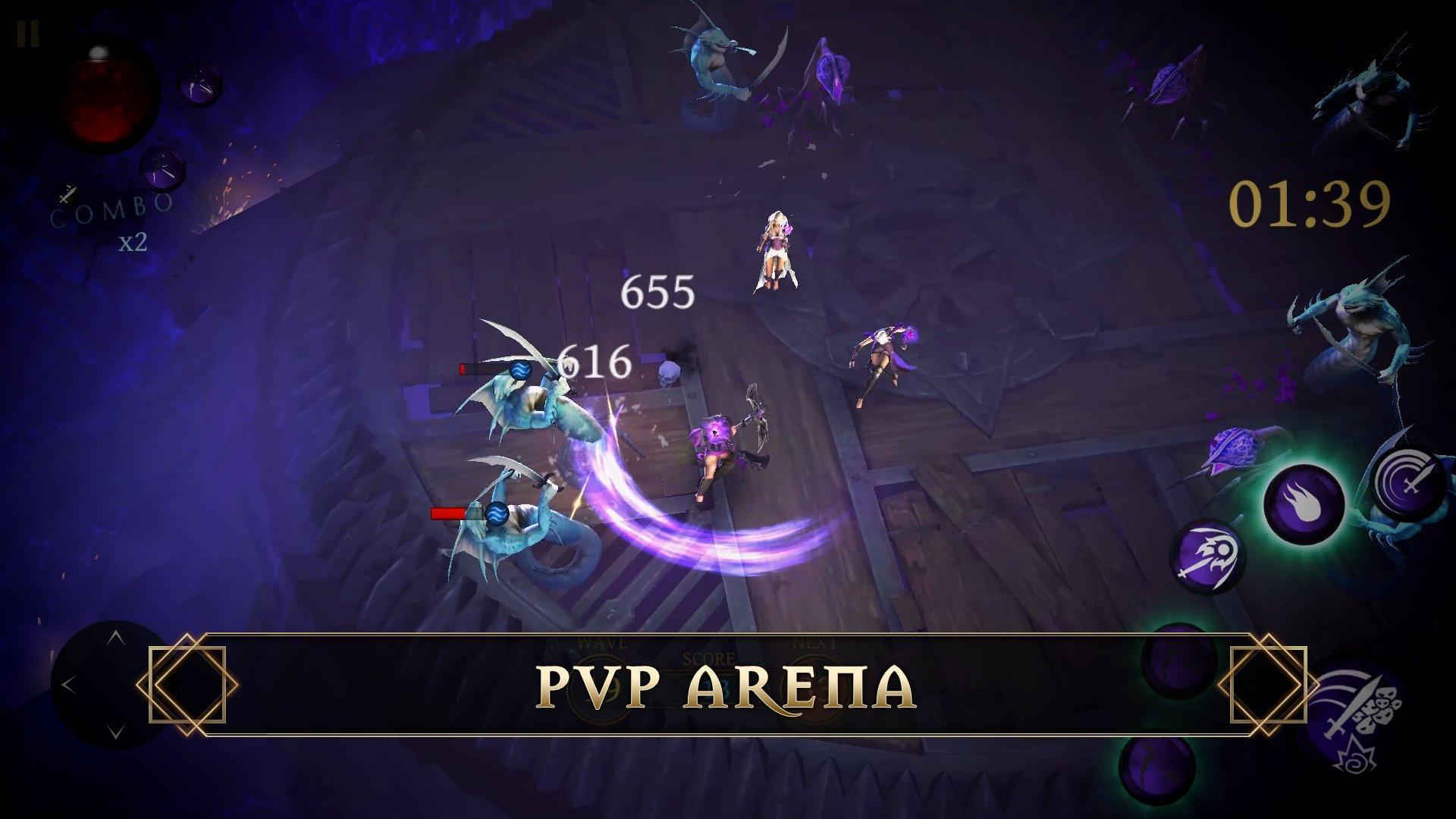 Скриншот игры BladeBound: RPG Adventure Game