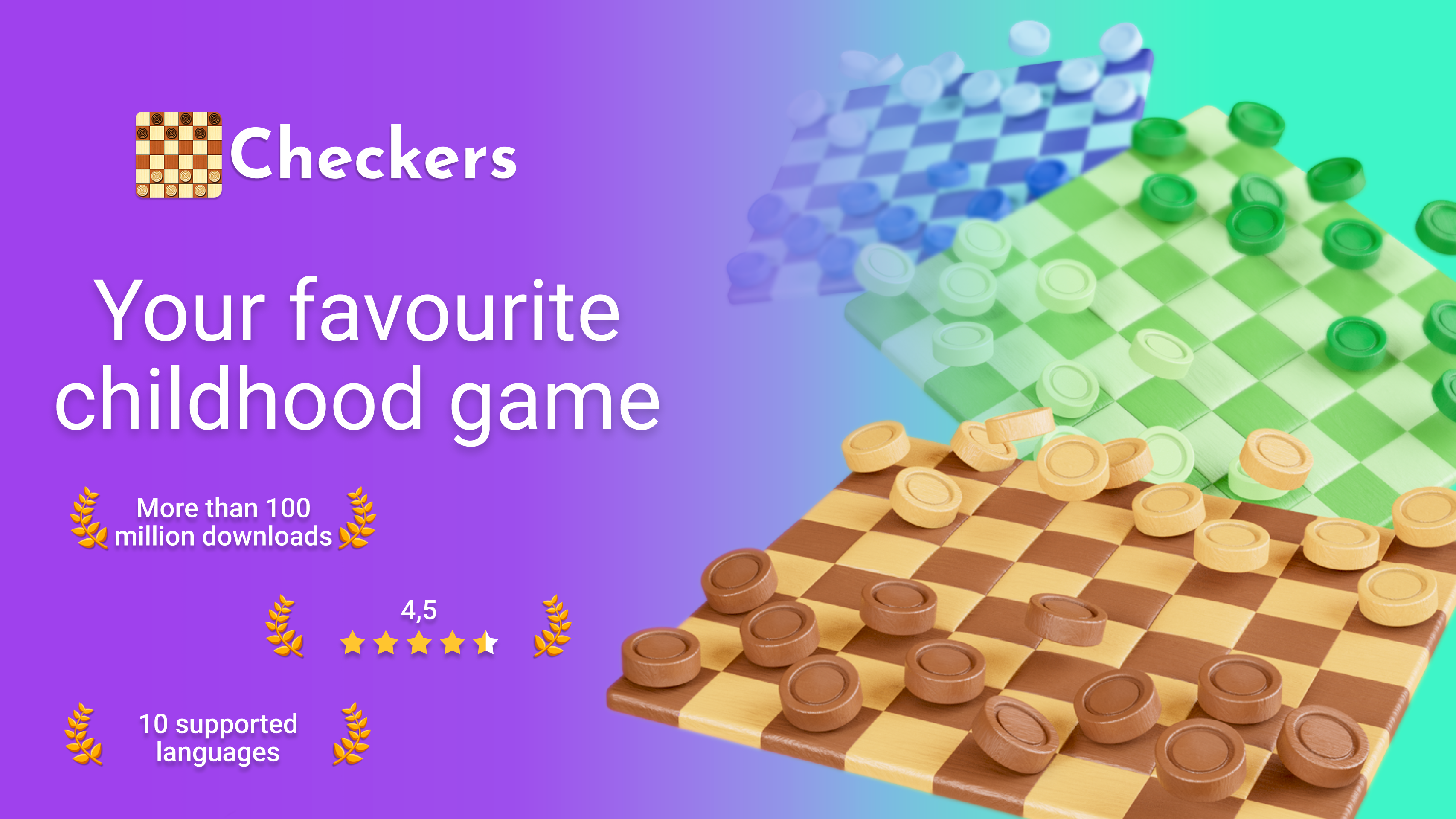 Checkers Online Game Screenshot