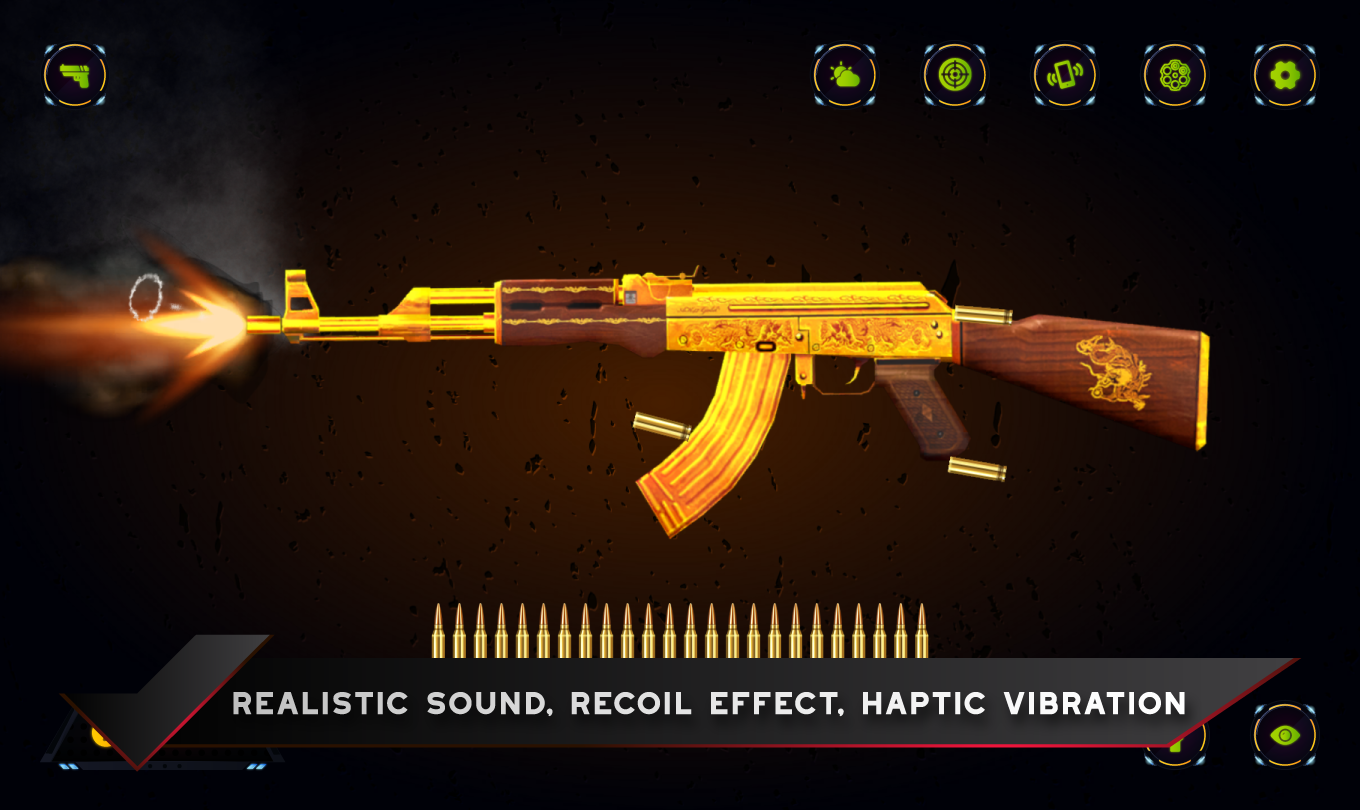 Gun Shot Sounds: Gun Simulator ภาพหน้าจอเกม
