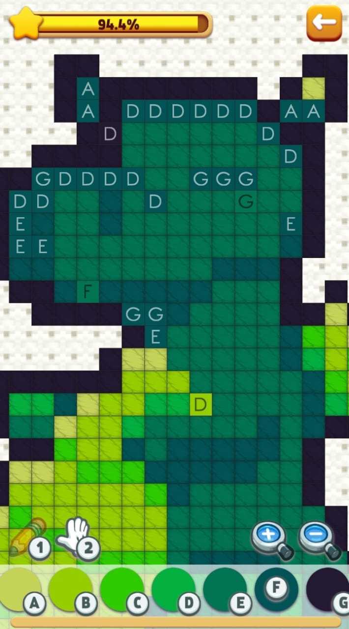 Pixel Color: Number art ゲームのスクリーンショット