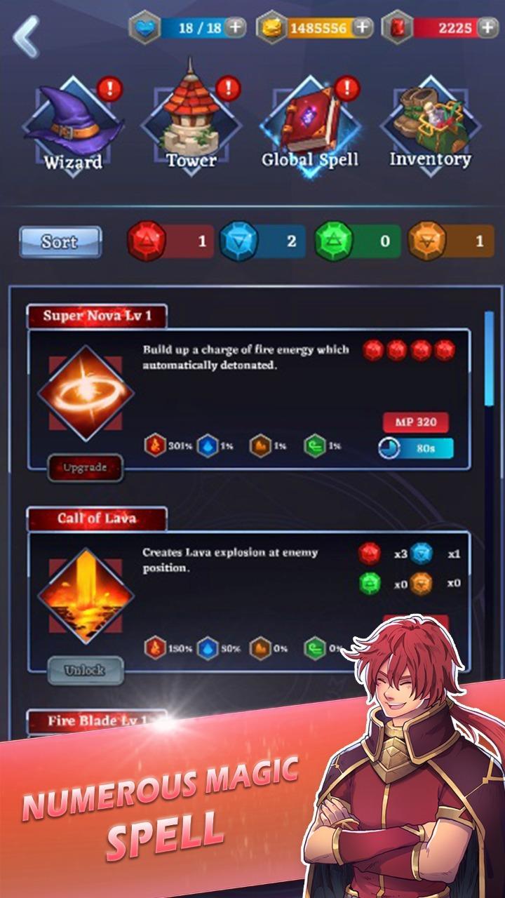 Leturn - Defense of Magic Game Screenshot
