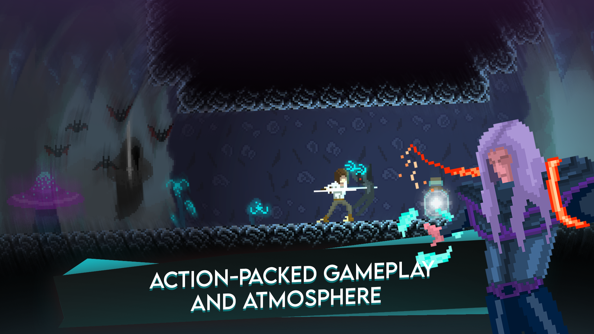 Draconian:Action Platformer 2D Game Screenshot