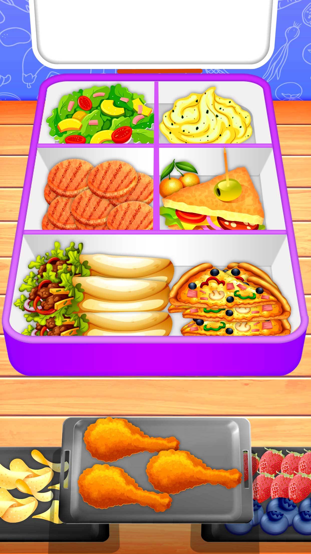 Fill Lunch Box: Organizer Game APK for Android Download