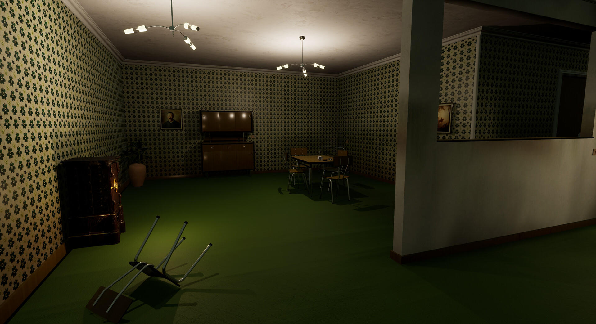 Screenshot of The Green Room Experiment (Episode 2)
