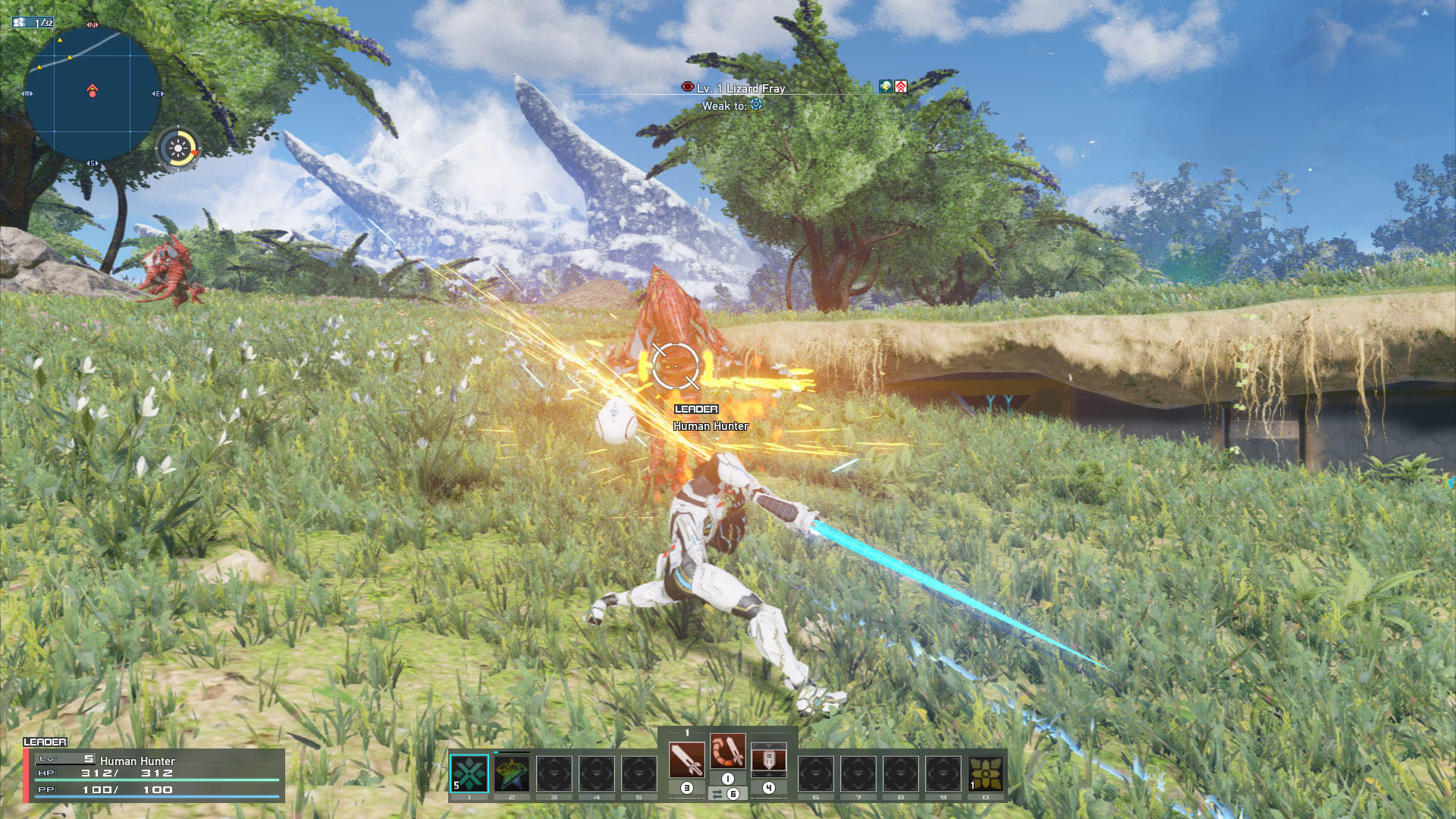 Phantasy Star Online 2 New Genesis Game Screenshot