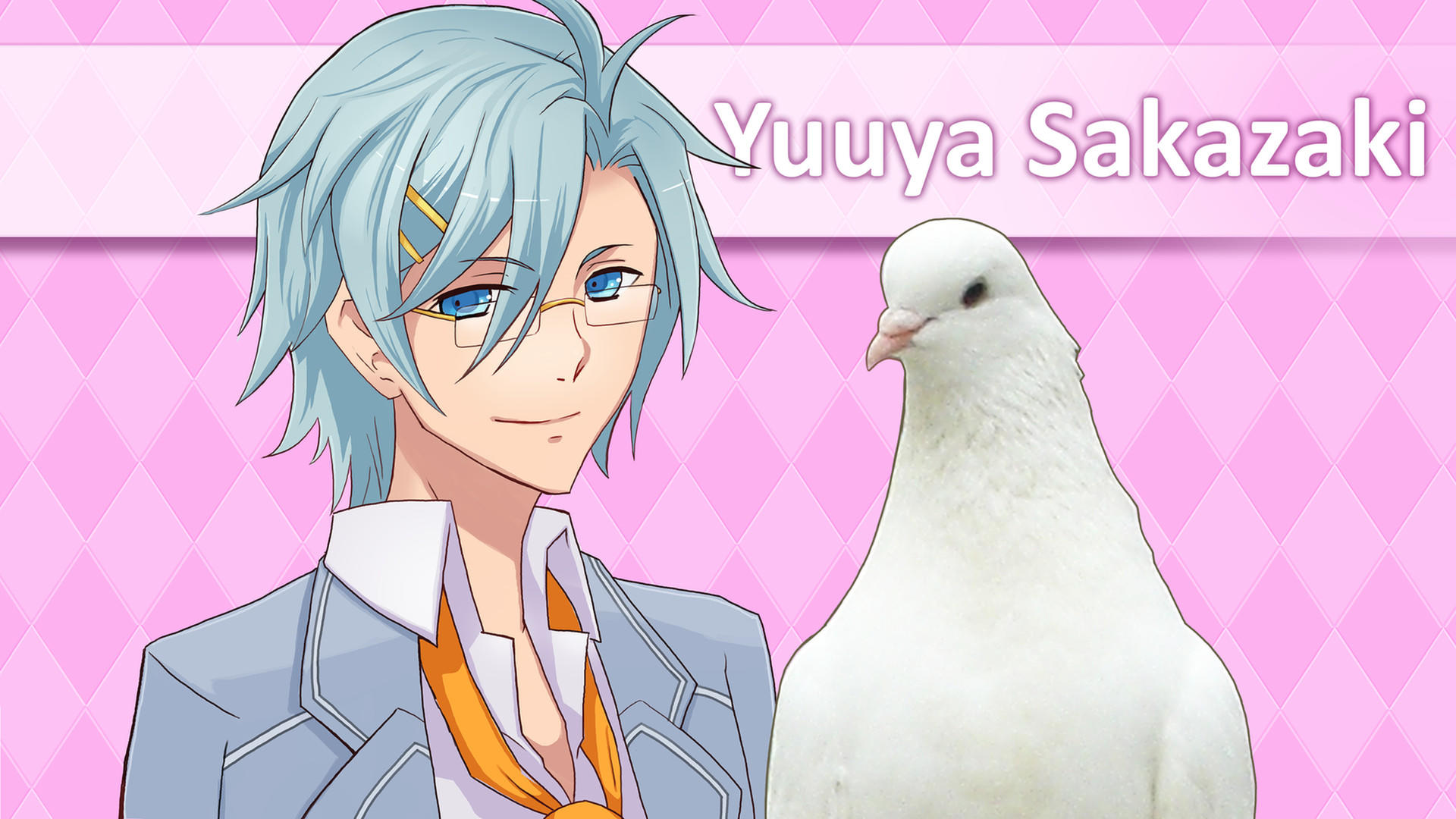 Hatoful Boyfriend ゲームのスクリーンショット
