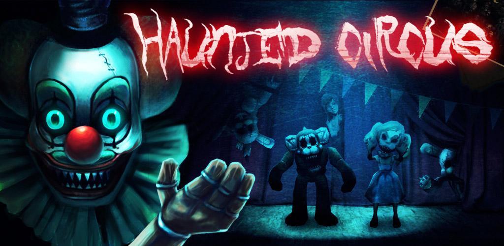 Banner of Haunted Circus 3D