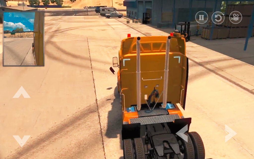 Highway Cargo : Truck Driving Goods Transport Game Game Screenshot
