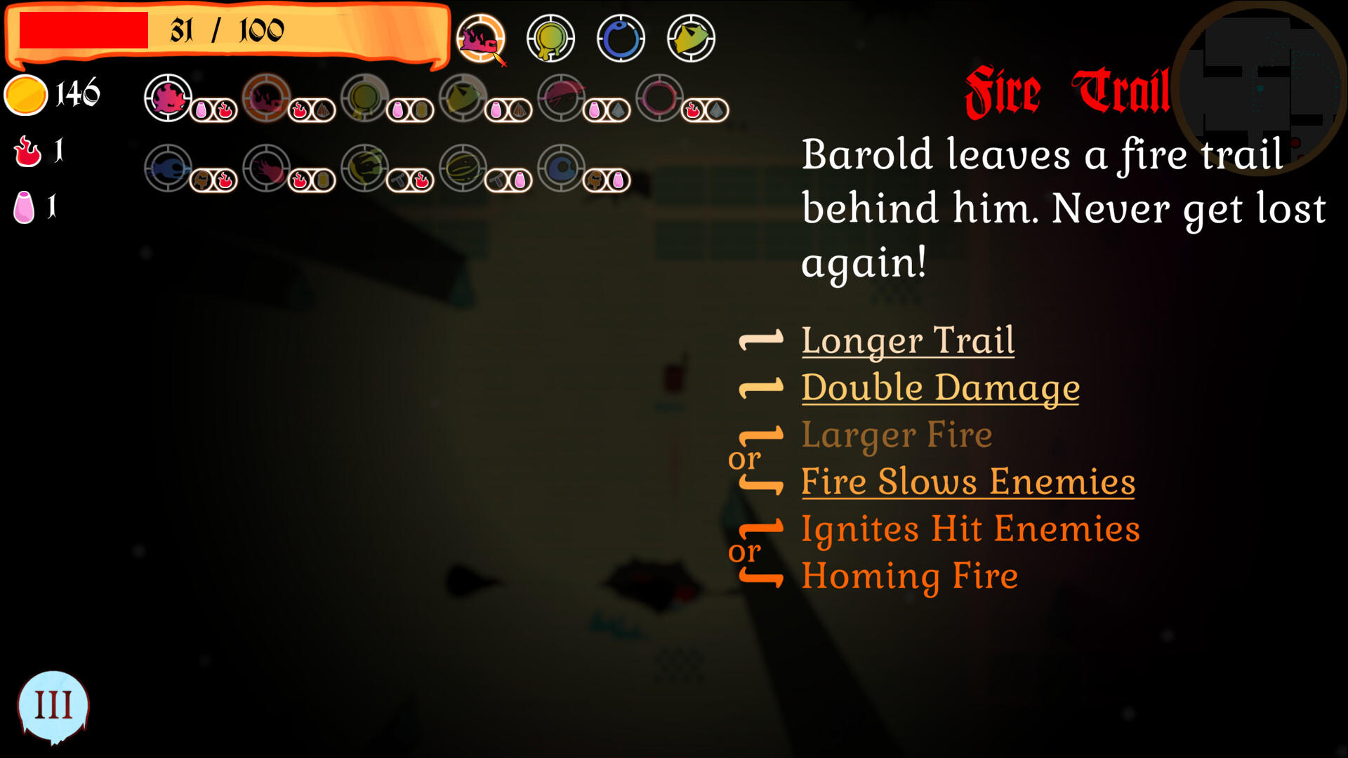 Barold: Inferno ภาพหน้าจอเกม