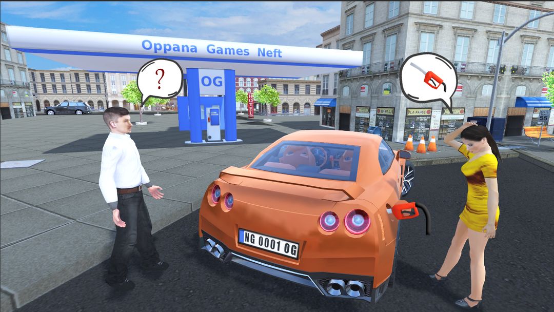 Gt-r Car Simulator ภาพหน้าจอเกม