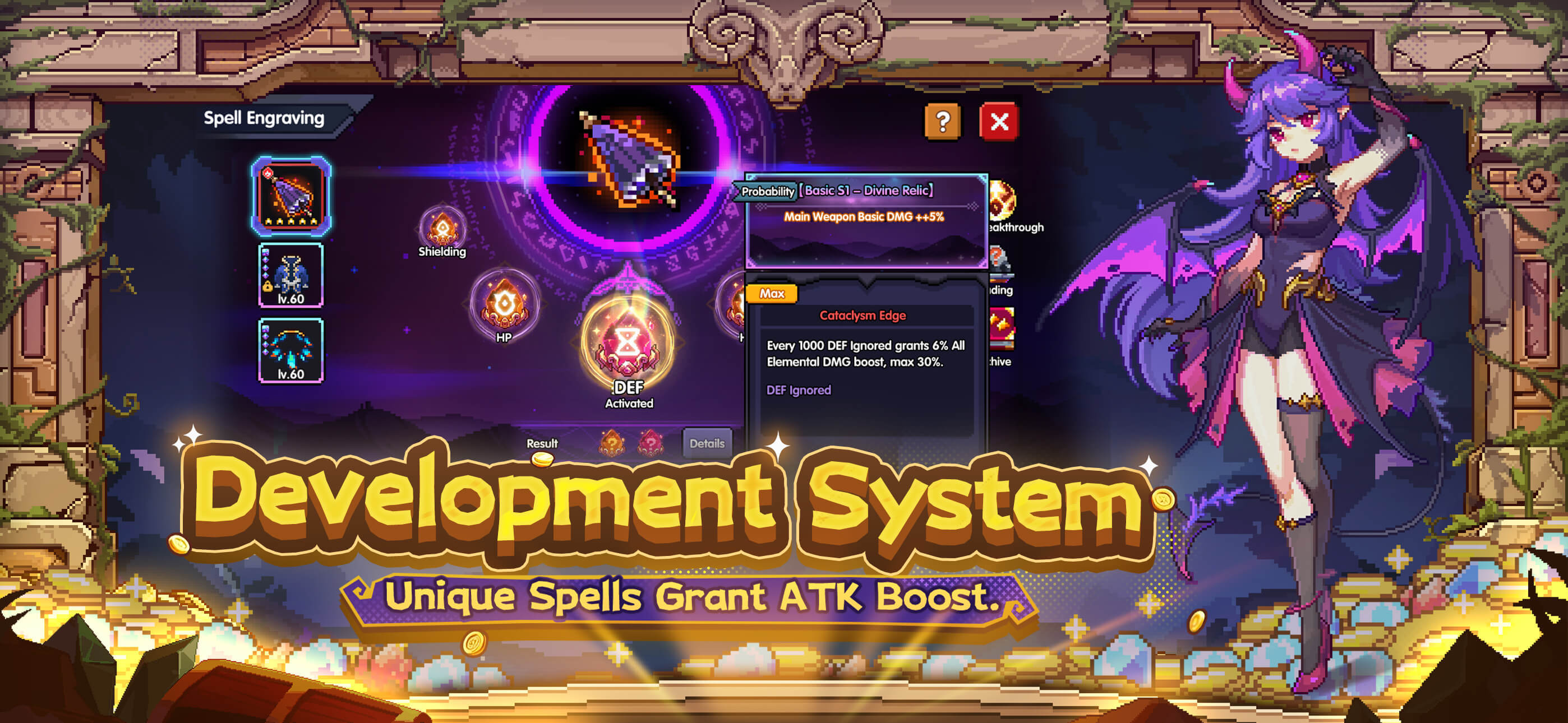 My Heroes: Dungeon Raid Game Screenshot