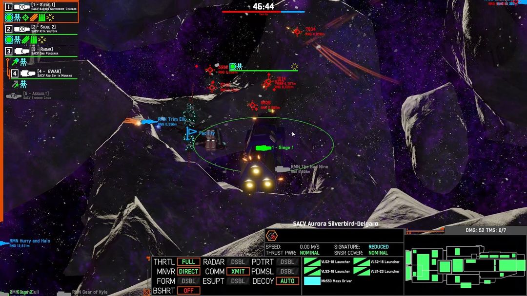 Screenshot of NEBULOUS: Fleet Command