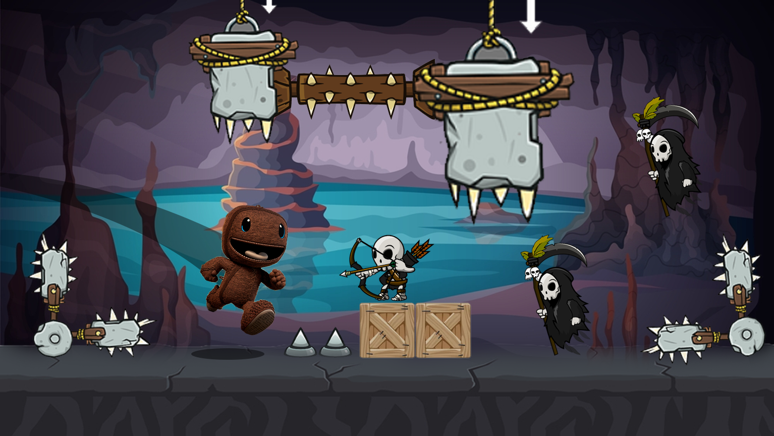 Sackboy Adventure game screenshot game