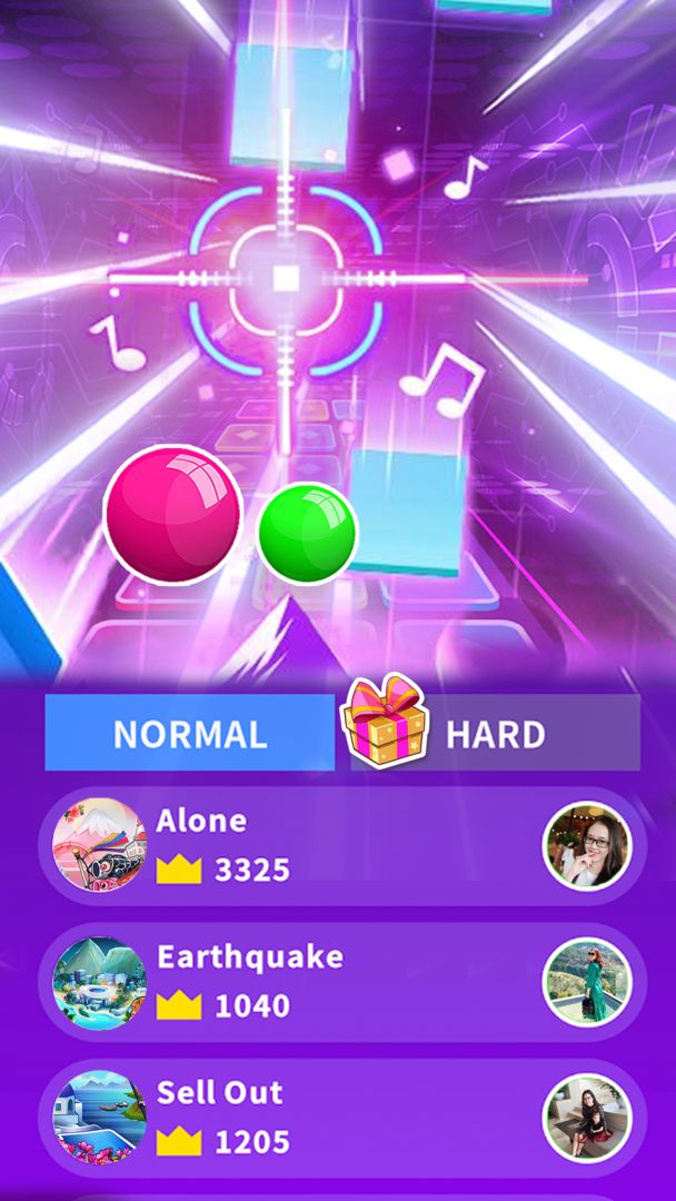 Screenshot of Color Stack Ball 3D: Ball run race 3D - Helix Ball