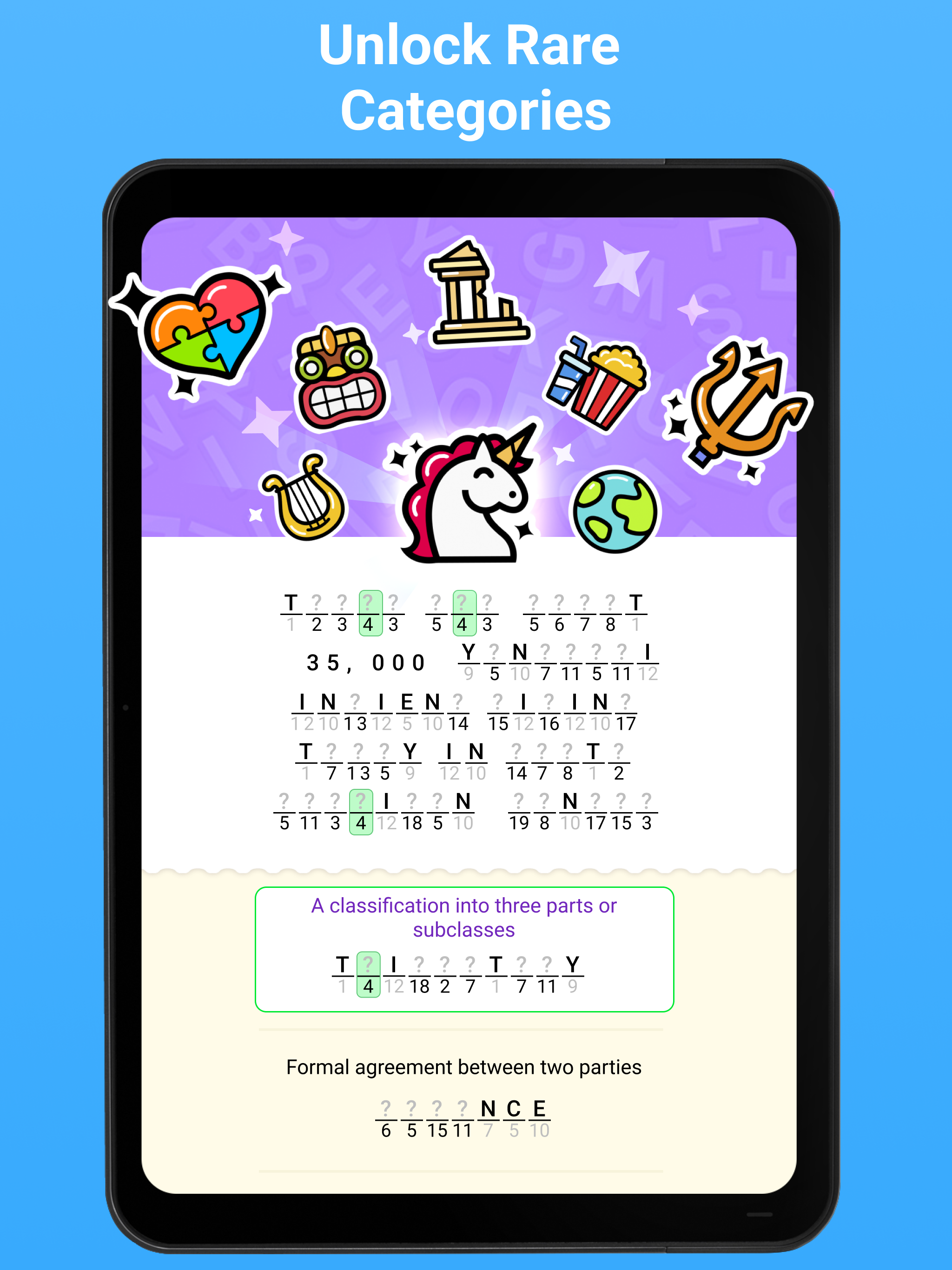 Screenshot of Figgerits - Word Puzzle Game