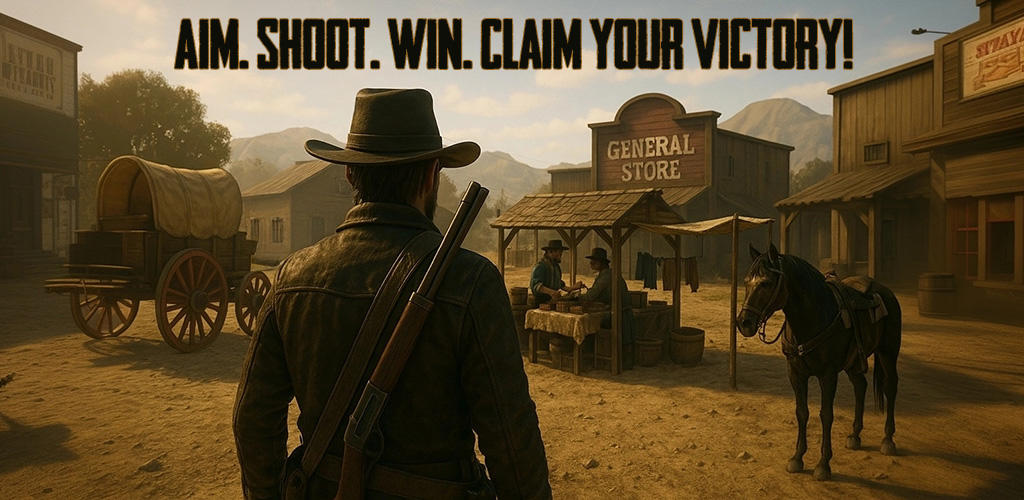 Banner of Guns at Dawn: West Shooter 