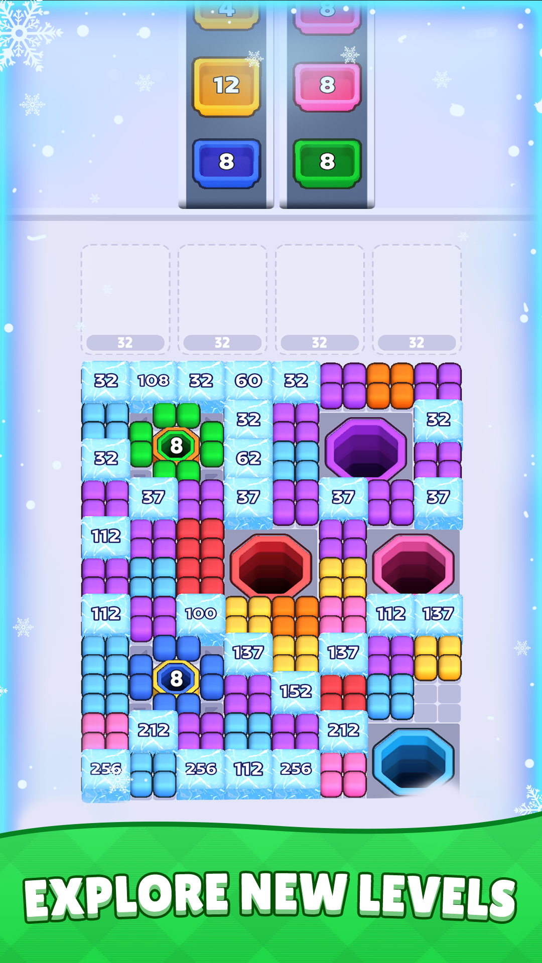 Cube Color Escape Game Screenshot
