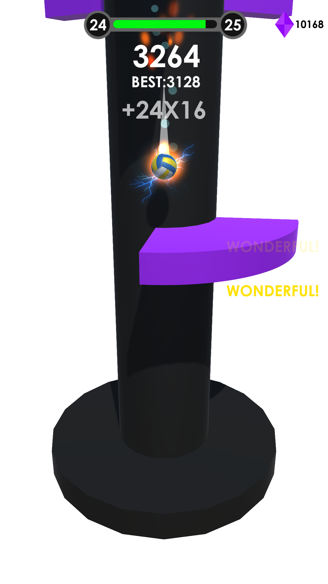 Helix Rush Game Screenshot