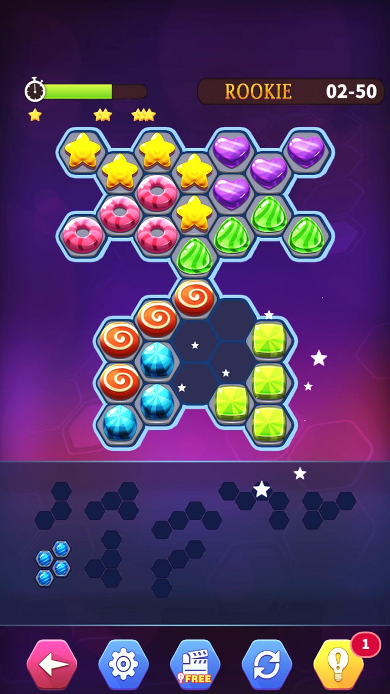 Hexa Puzzle Classic Game Screenshot