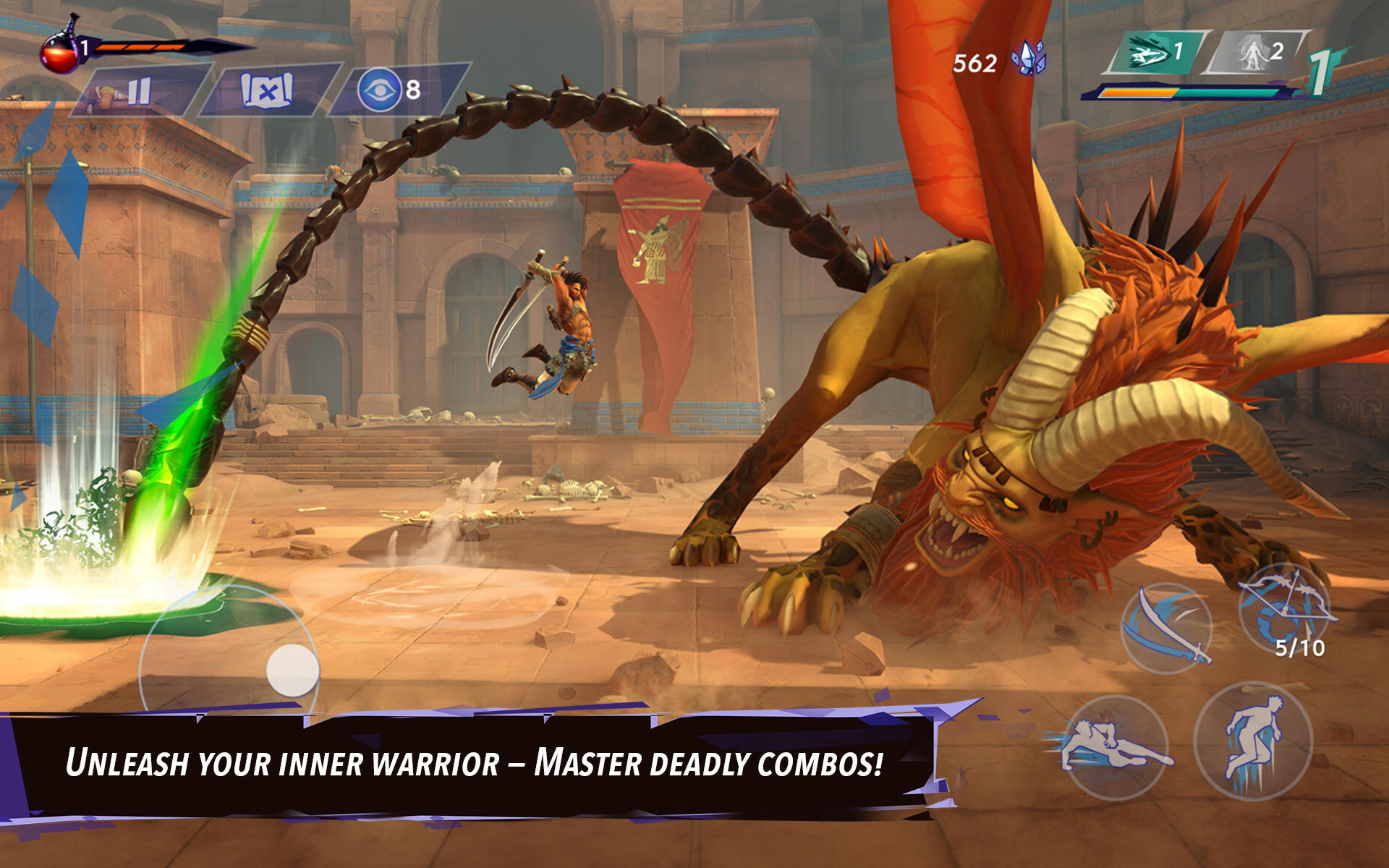 Prince of Persia: Lost Crown Game Screenshot