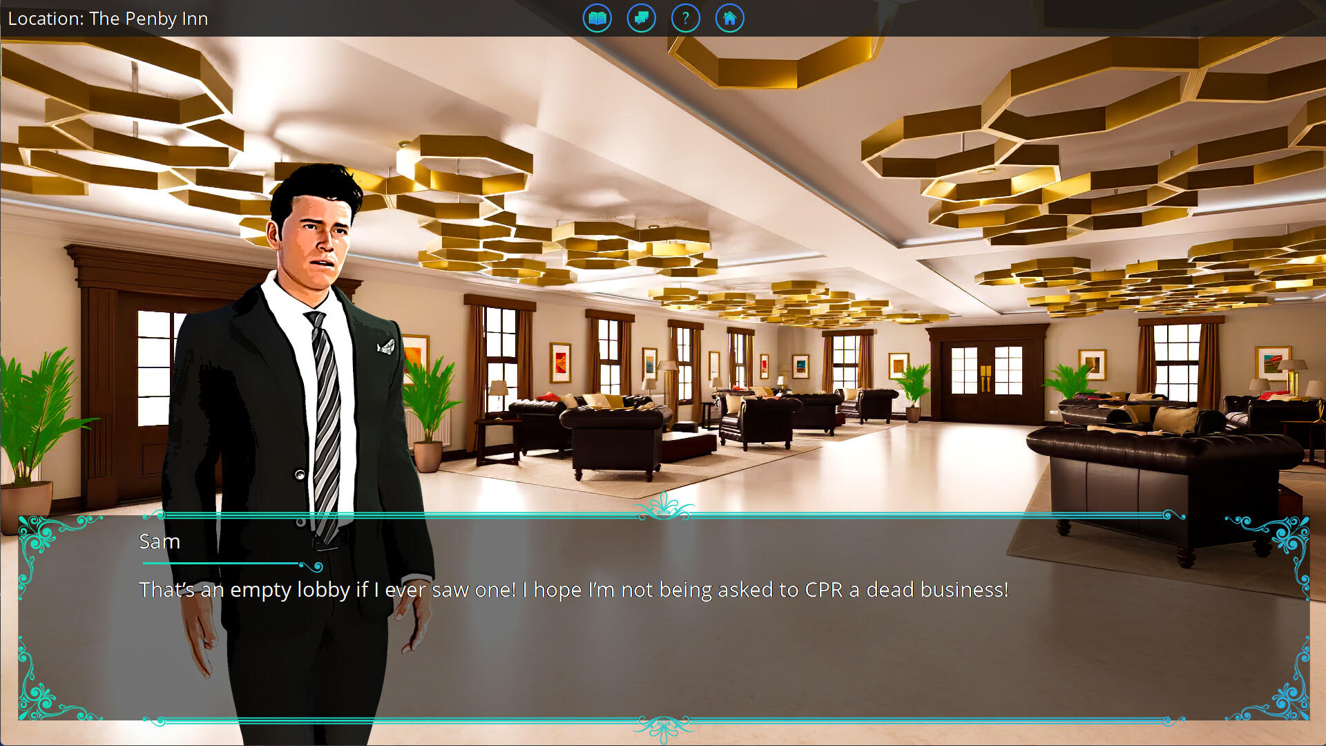 Samuel Sage: The Mystery at Penby Inn screenshot game