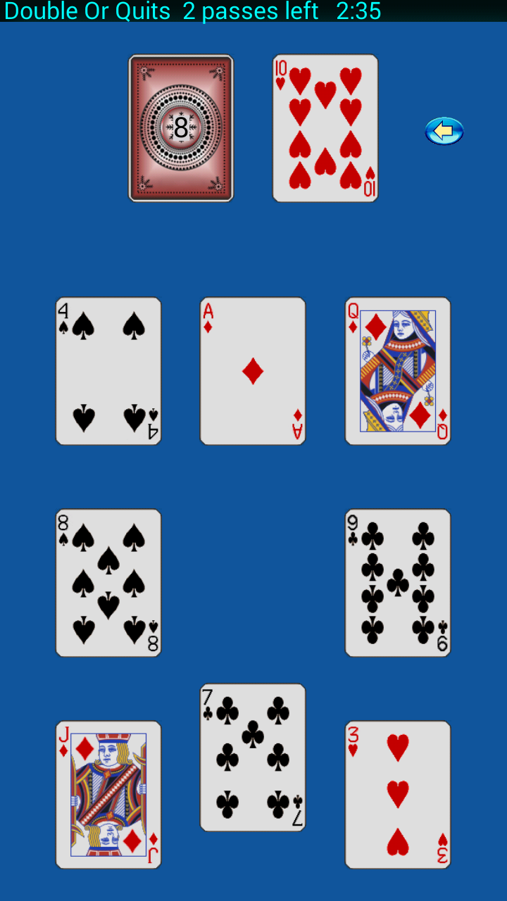 Stellar Solitaire Game Screenshot