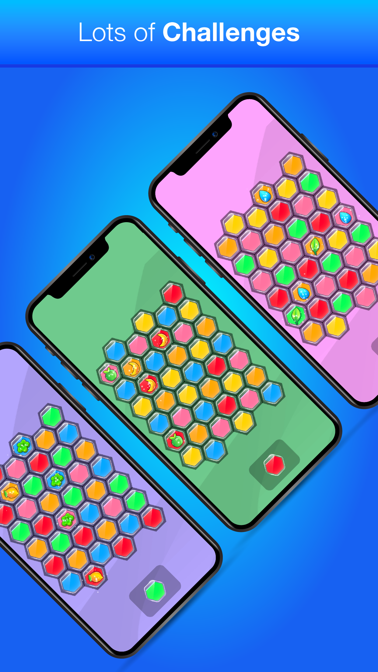 Hexa Match Game Screenshot