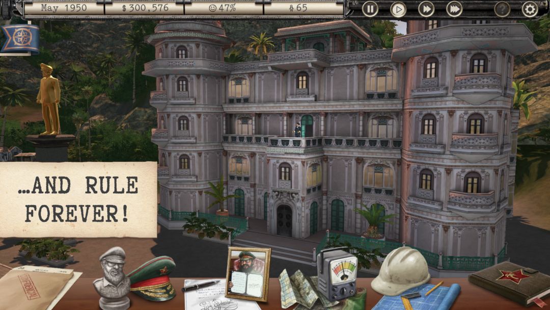 Screenshot of Tropico: The People's Demo